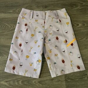 Wild Rye Kaweah MTB Shorts Women's Sz 4 Happy Hour Stretch 11" Mountain Bike